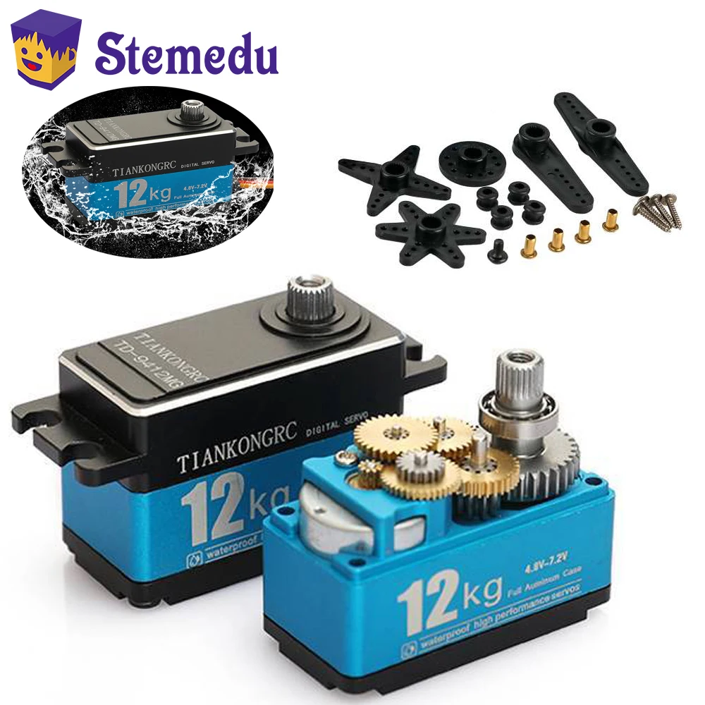 Rc Hobby Model - 12KG TD-9412MG Couple ÉWerFull Metal Digital