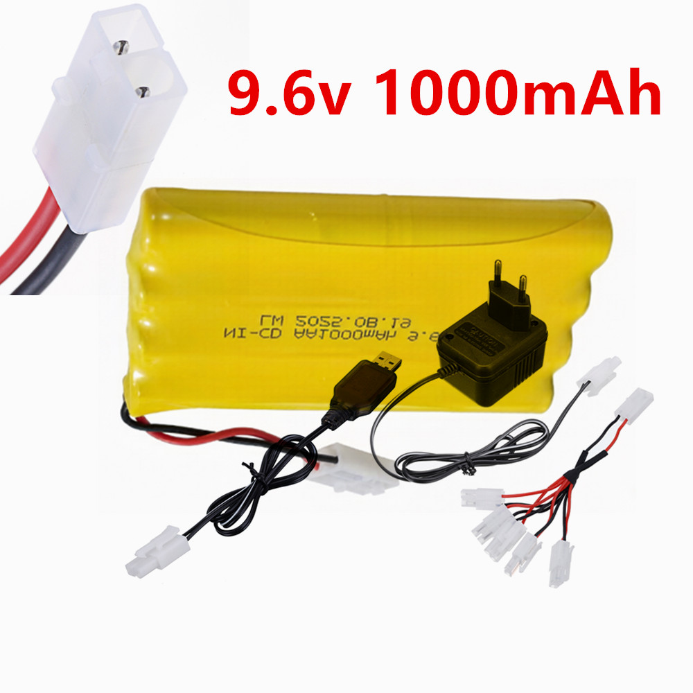 Rc Hobby Model - Batterie rechargeable Ni-CD AA 9,6 V