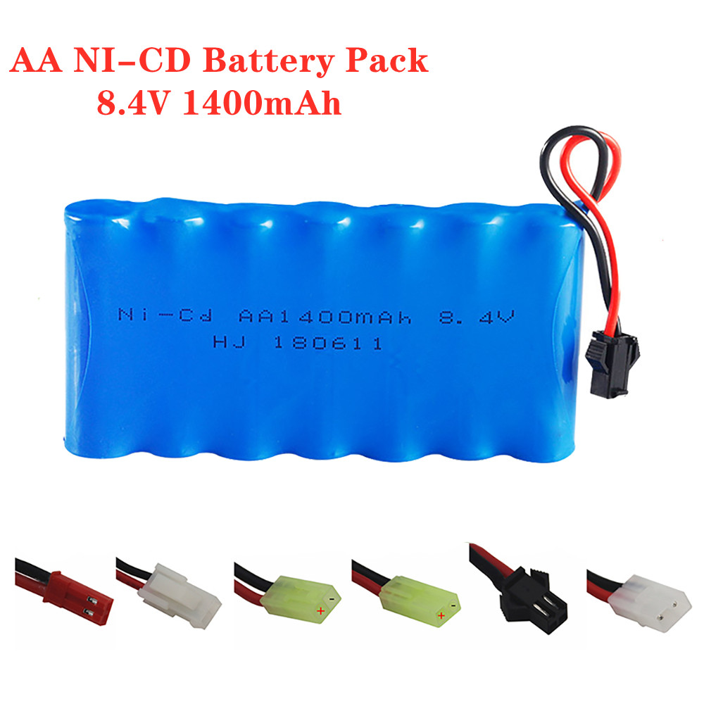 Rc Hobby & Maskinservice I Eskilstuna - Pack de Batteries rechargeables ni-cd, 8.4V,