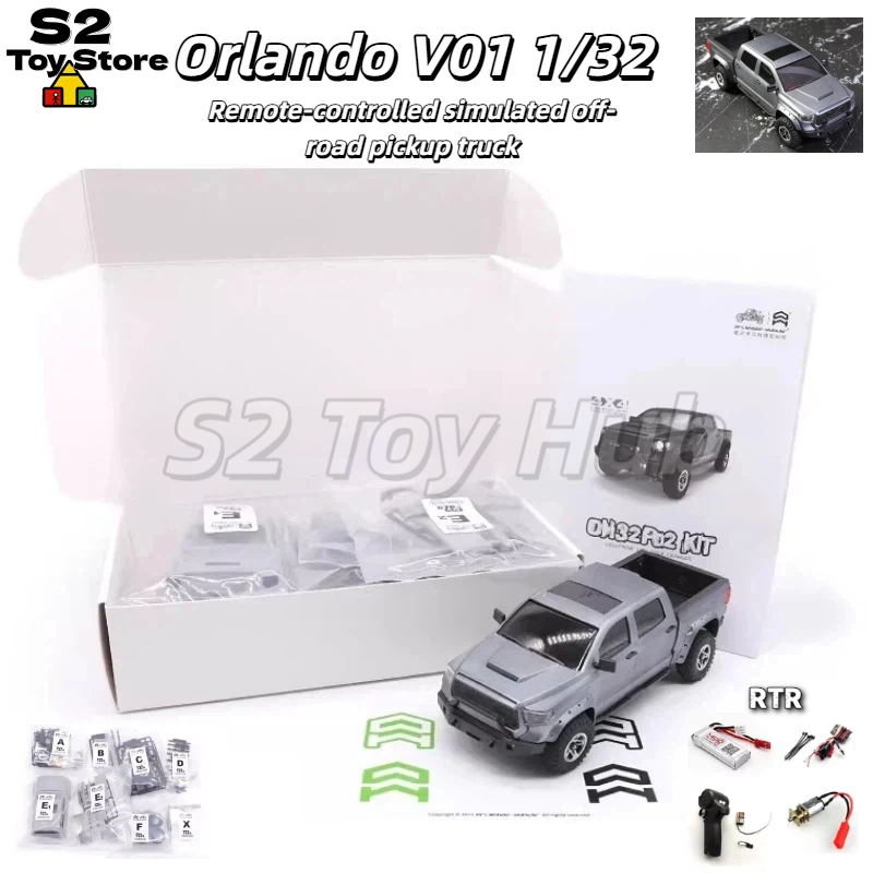 Body Shell Rc - Modèle Orlando Hunter P02 1/32 RC