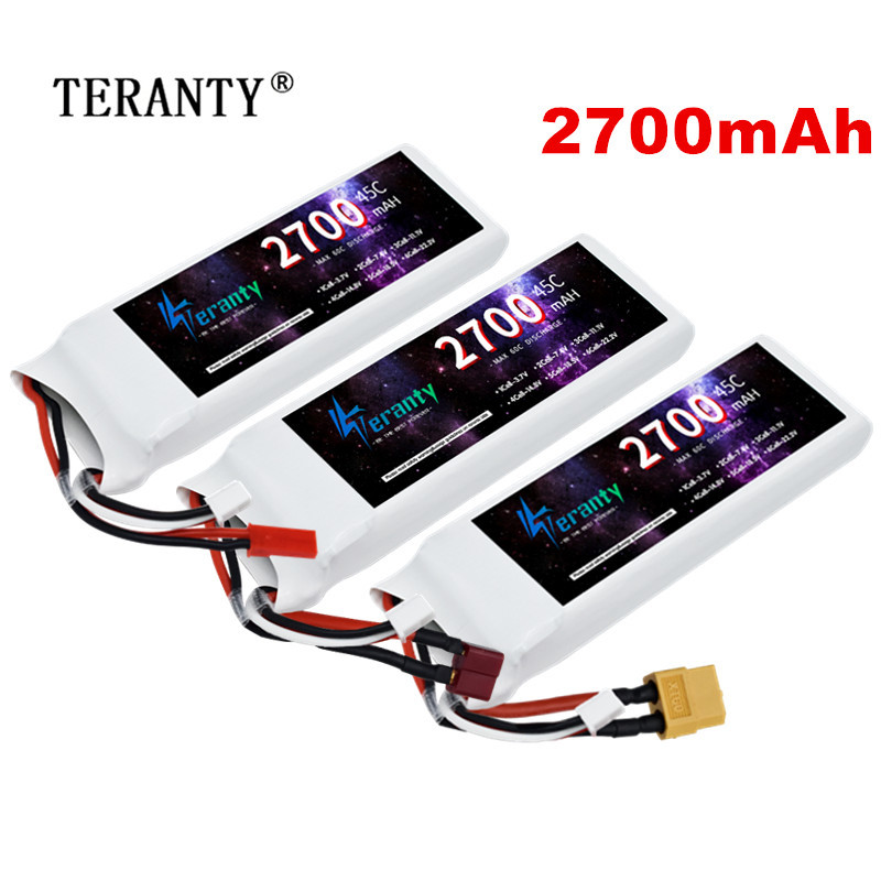Rc Hobby Model - 1/3 pièces 2S 7.4V Lipo batterie