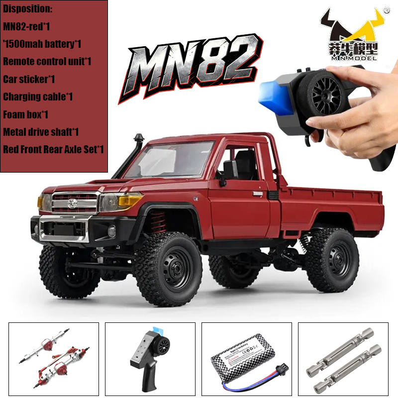 Rc Hobby Off Road - Voiture RC Crawler 4x4 MN82 MN82PRO