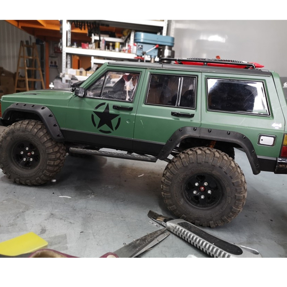 Body Shell Rc - X59A_Hard plastique 313mm empattement Cherokee carrosserie
