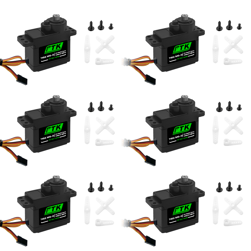 Rc Hobby Model - Servomoteur numérique PTK 7452 MG-D 9g