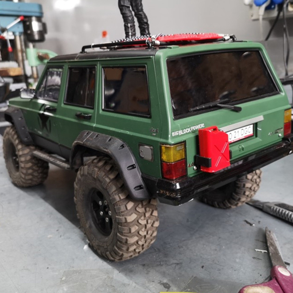 Body Shell Rc - Carrosserie Cherokee en plastique dur peint,