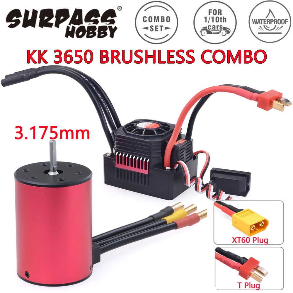 Brushless Motor 3650 - Moteur Brushless Étanche Surpass Hobby KK