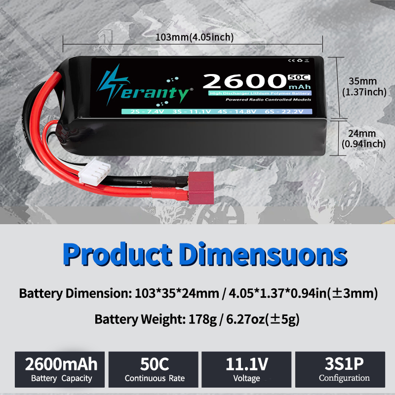 Batterie Lipo TERANTY 3S 2200/ - Rc Hobby Model avis et prix