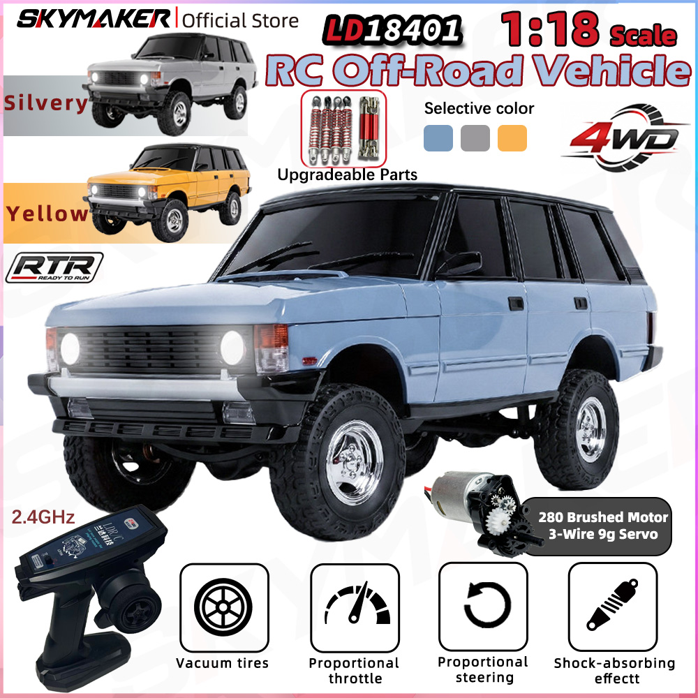 Voiture RC LDRC LD18401 1/18 4 - Rc Hobby Off Road avis et prix
