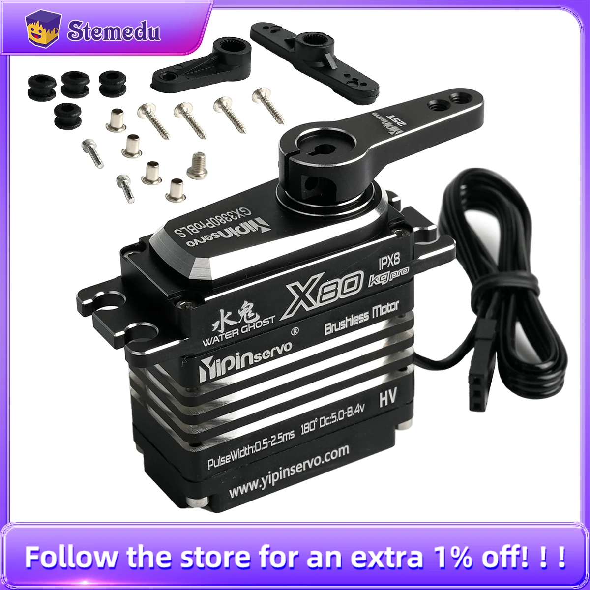 Servomoteur numérique sans bal - Rc Hobby Model avis et prix