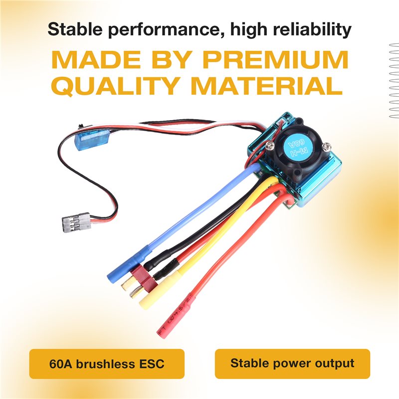 Contrôleur de vitesse ESC sans - Brushless Motor 3650 avis et prix